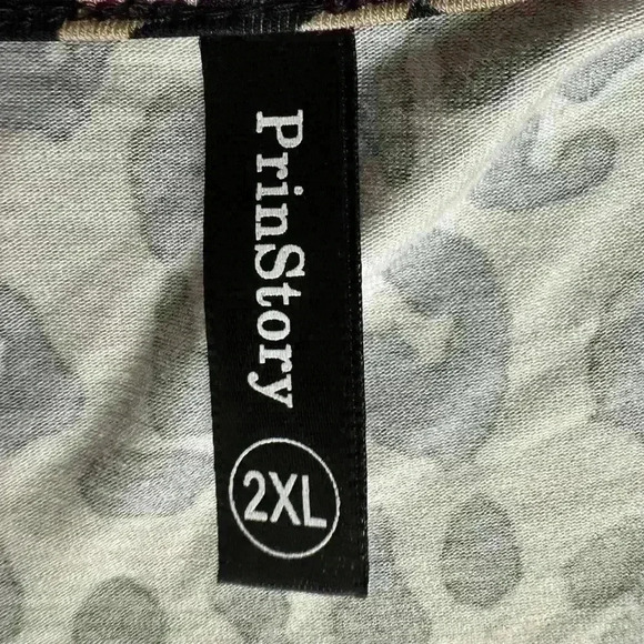 PrinStory Women's Animal Print Top (W1) - Picture 8 of 8